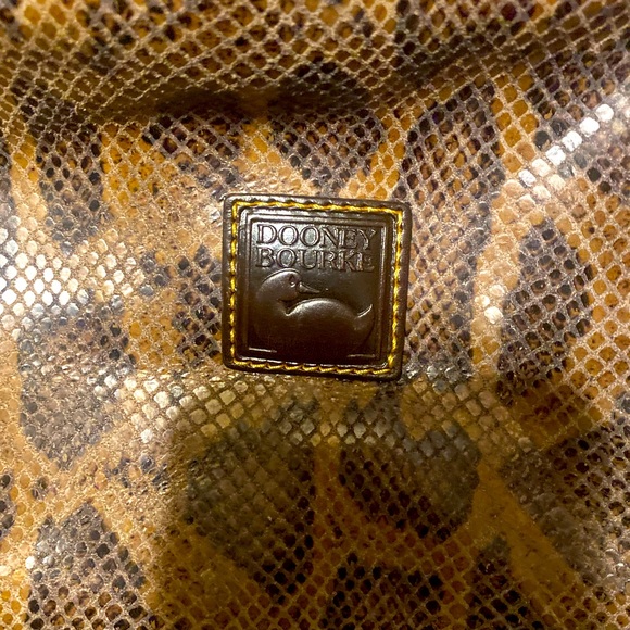 Dooney & Bourke Belvedere Snakeskin Purse - Picture 5 of 10